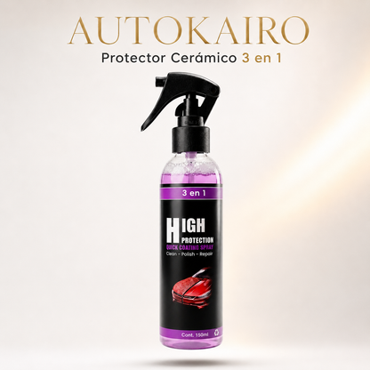 Autokairo Protector cerámico 3 en 1